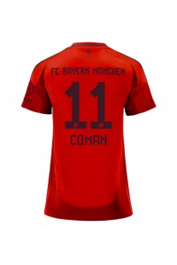 Fotbalové Dres Bayern Munich Kingsley Coman #11 Dámské Domácí Oblečení 2024-25 Krátký Rukáv